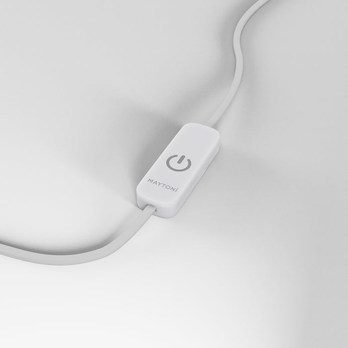 Maytoni - Tafellamp Spirito - Metaal en glas - Wit