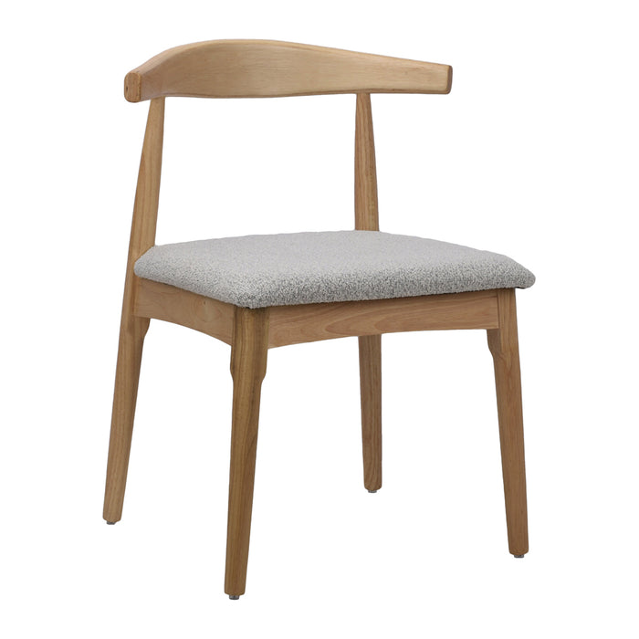 by fonQ Ollo Eetkamerstoel - Eiken - Greige