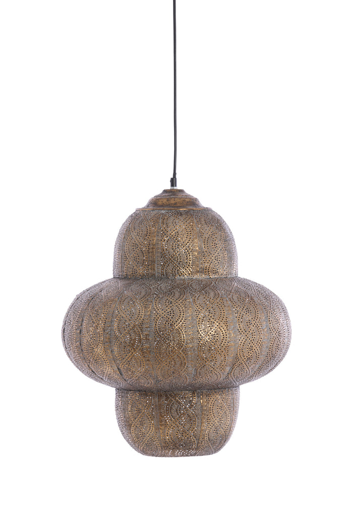 Light & Living - Hanglamp RYOTA - Ø42x50.5 cm - Bruin