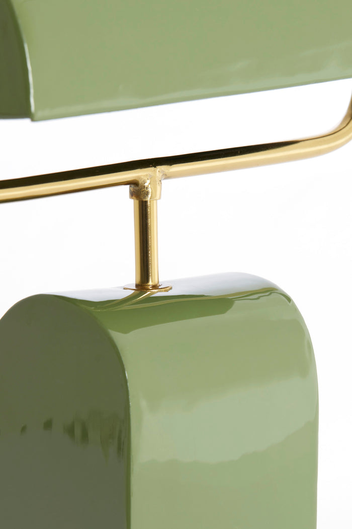 Light & Living - Tafellamp CARDONA - 35x15.5x38 cm - Groen