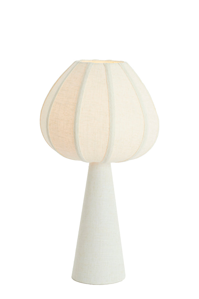 Light & Living - Tafellamp SORELLA - Ø30x56 cm - Wit