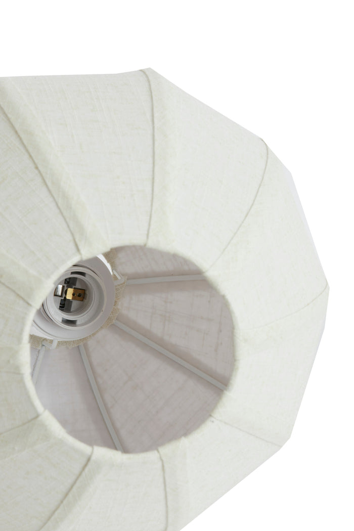 Light & Living - Tafellamp SORELLA - Ø30x56 cm - Wit