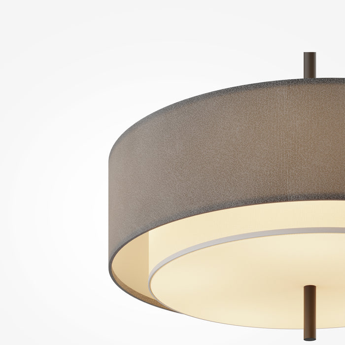 Maytoni - Hanglamp Bergamo - Metaal - Zwart