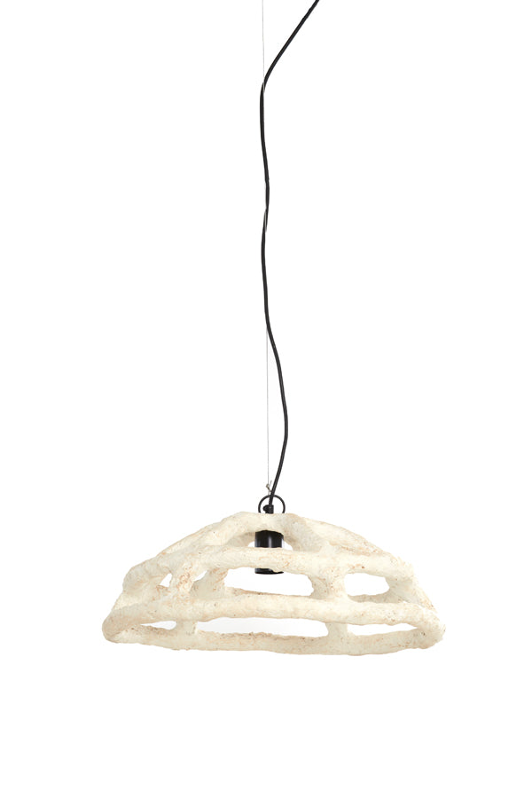 Light & Living - Hanglamp PORILA - Ø52x24cm - Bruin