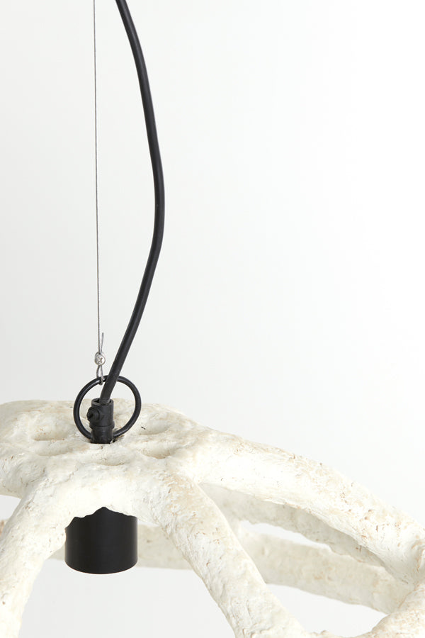 Light & Living - Hanglamp PORILA - Ø52x24cm - Bruin