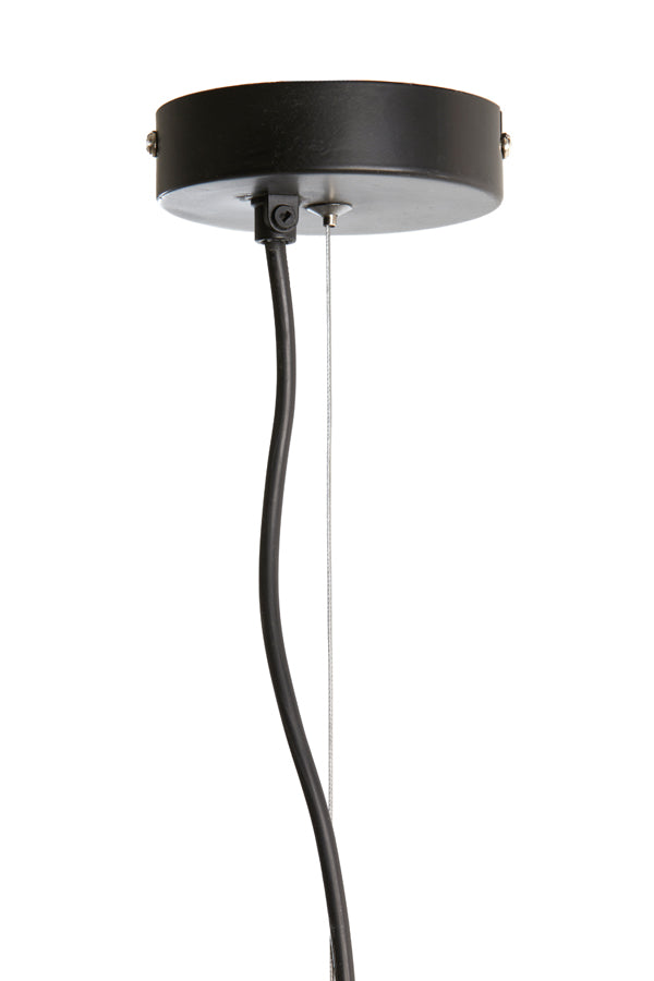 Light & Living - Hanglamp PORILA - Ø52x24cm - Bruin