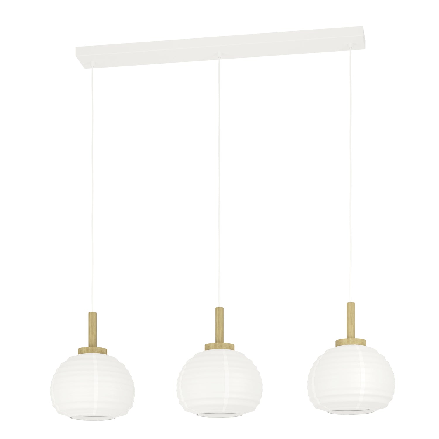 EGLO Summerhill Hanglamp - E27 - Hout & Papier - Wit