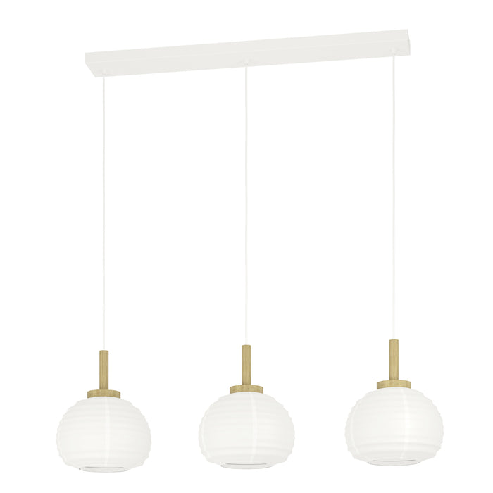 EGLO Summerhill Hanglamp - E27 - Hout & Papier - Wit
