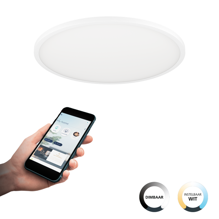 EGLO connect.z Sarsina-Z Plafondlamp - Ø 60 cm - Wit