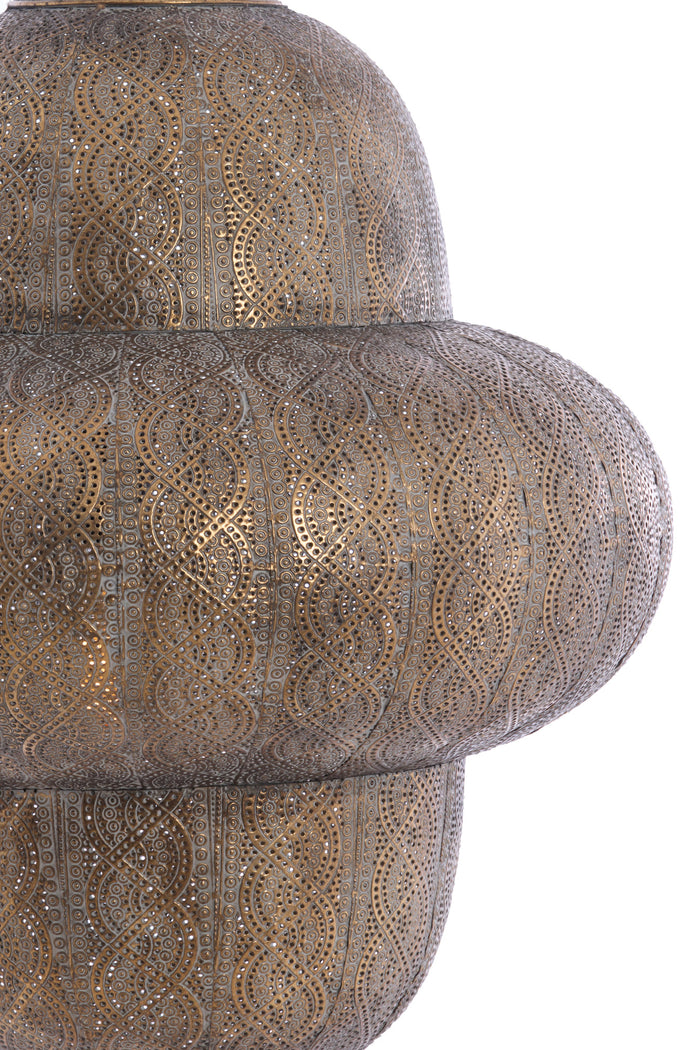 Light & Living - Hanglamp RYOTA - Ø53x63.5 cm - Bruin