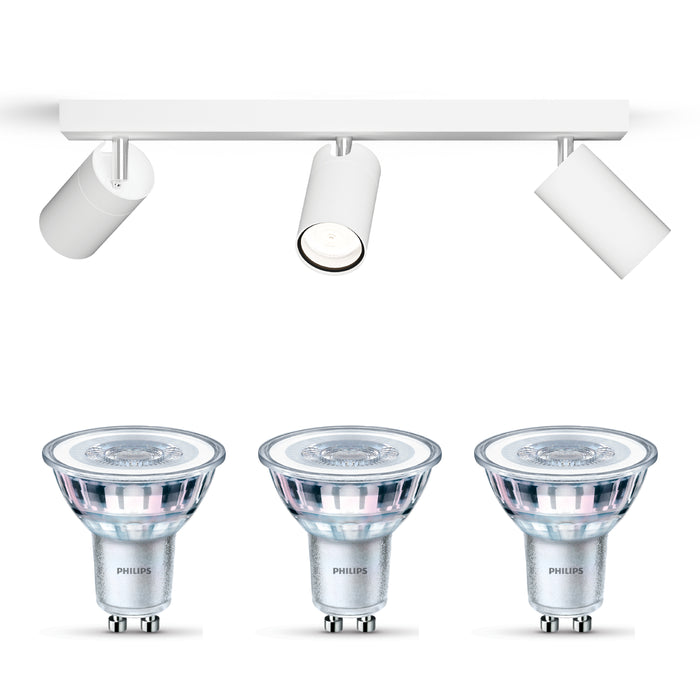 Philips Idris Opbouwspot - Plafondspots Incl. SceneSwitch LED Lamp