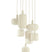 Light & Living - Hanglamp TUFIA - Ø53x34 cm - Wit