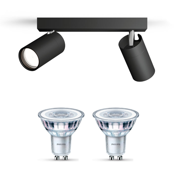 Philips Idris Opbouwspot - Plafondspots Incl. SceneSwitch LED Lamp