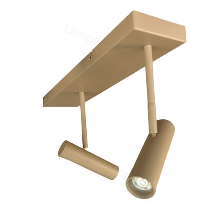 Freelight Spot Undici Beige Crème excl. Mini GU10 2-lichts Balk