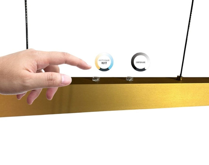 Freelight Hanglamp Traiano Brons Up & DownLight Dimmer + Lichtkleur