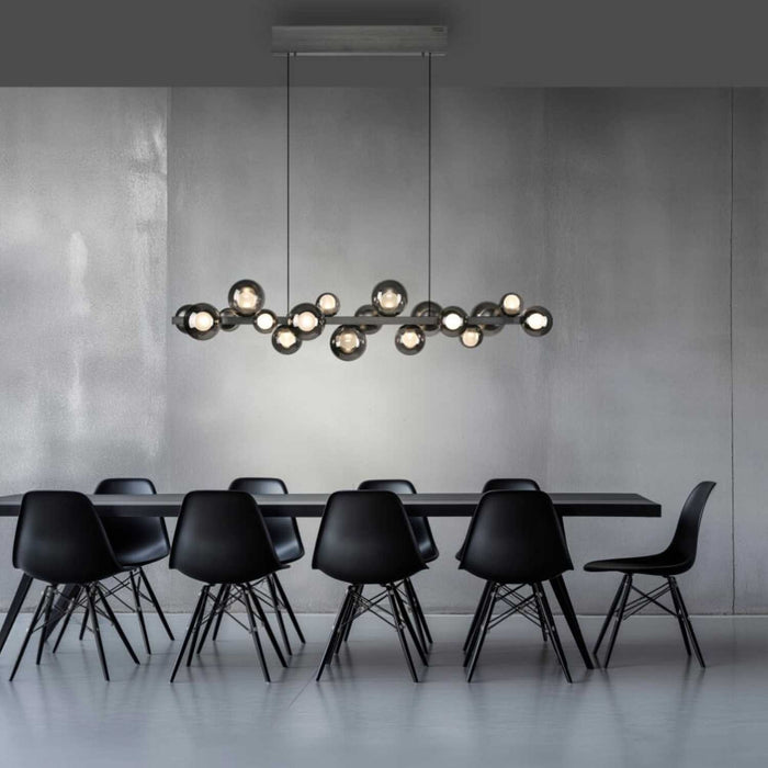 Neuhaus PURE® Hanglamp Pure E-Popup Grey L 120cm incl. Remote