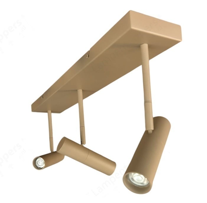 Freelight Spot Undici Beige Crème excl. Mini GU10 3-lichts Balk