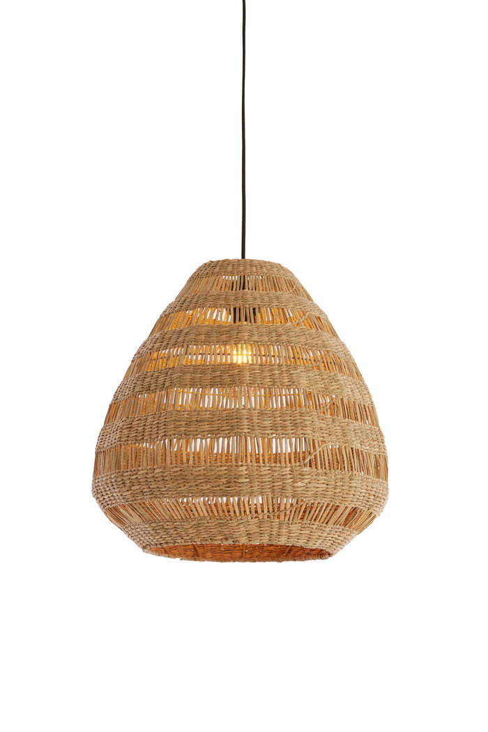 Light & Living - Hanglamp SOLUNA - Ø47x46 cm - Bruin
