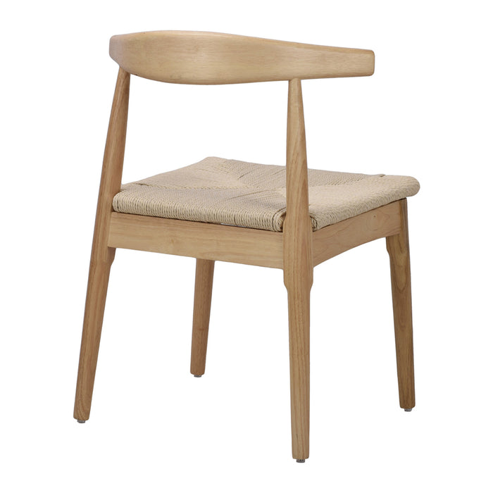 by fonQ Ollo Eetkamerstoel - Eiken - Rope