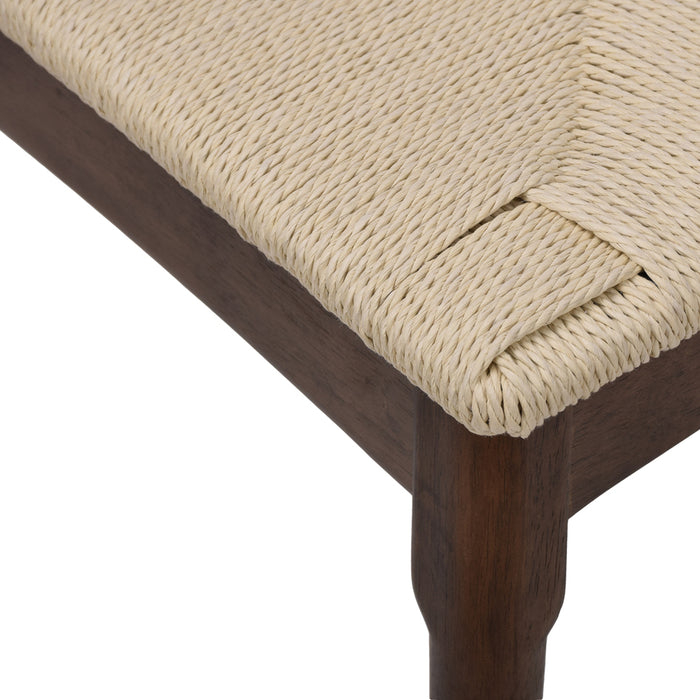 by fonQ Ollo Eetkamerstoel - Walnoot - Rope