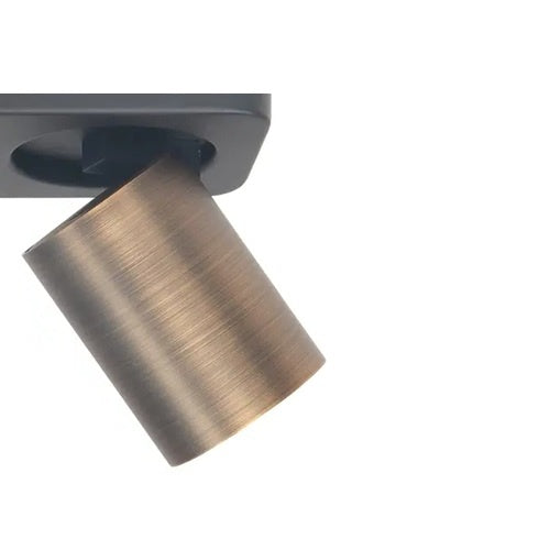 Highlight Spot Oliver Brons Zwart 2 lichts GU10 Balk