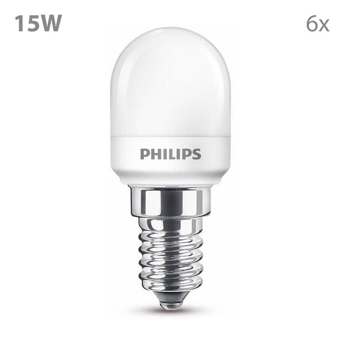 Philips Voordeelverpakking E14 - LED Koelkastlamp - Set van 6 Stuks