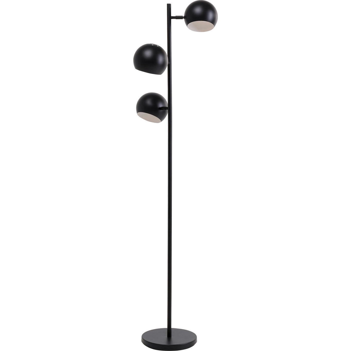 Vloerlamp Calotta 151cm zwart Kare Design