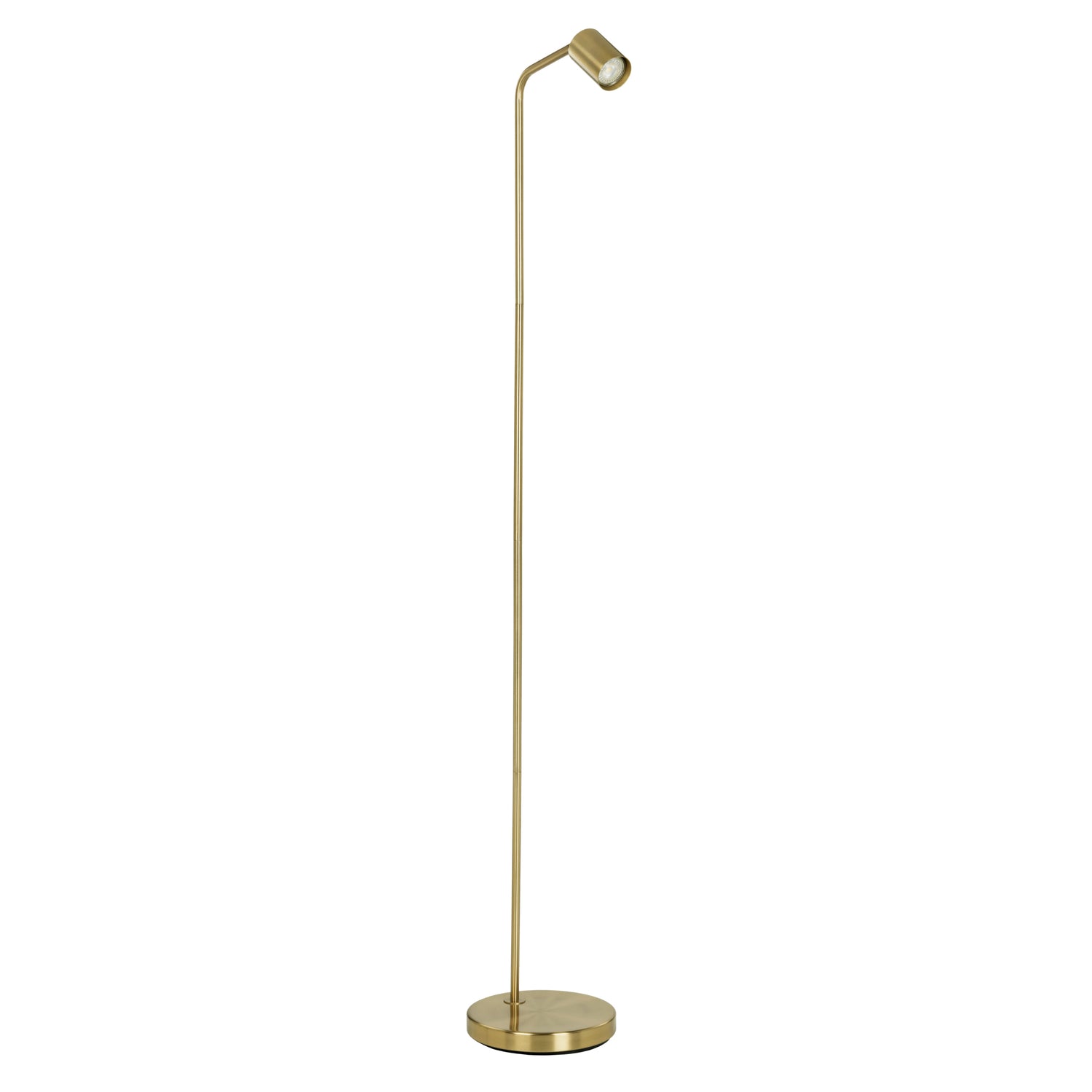 EGLO Rigomagno Vloerlamp - GU10 - H 151 cm - Staal - Goud