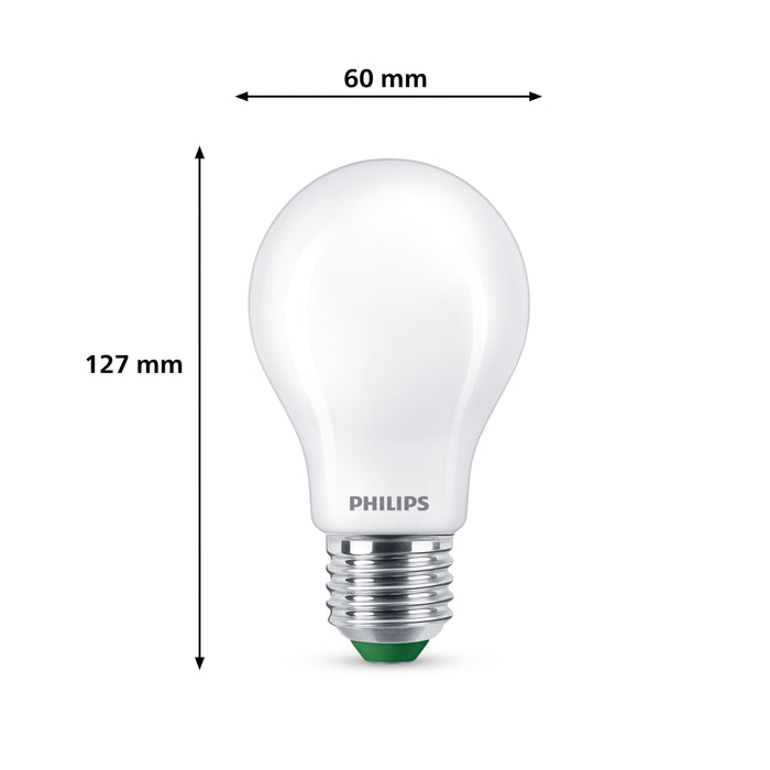 Philips Ultra Efficient LED lamp Mat - 40W - E27 - Koelwit licht