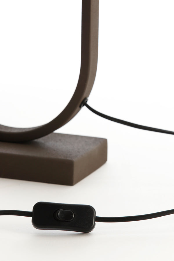 Light & Living - Lampvoet JAMIRI - 20x13x55cm - Bruin