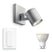 Philips Runner opbouwspot - 1-lichts - aluminium