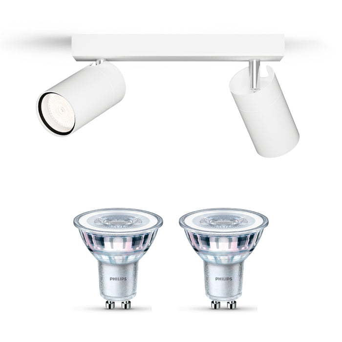 Philips Idris Opbouwspot - Plafondspots Incl. SceneSwitch LED Lamp