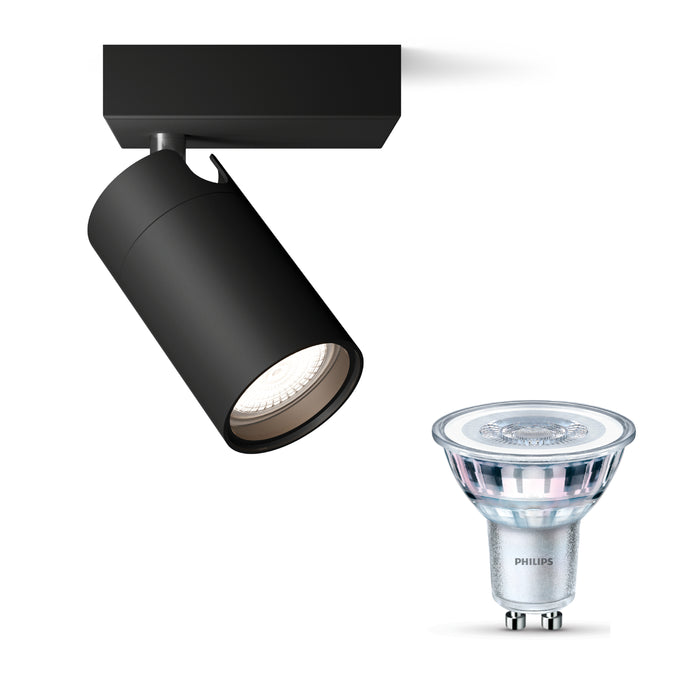 Philips Idris Opbouwspot - Plafondspot Incl. SceneSwitch LED Lamp