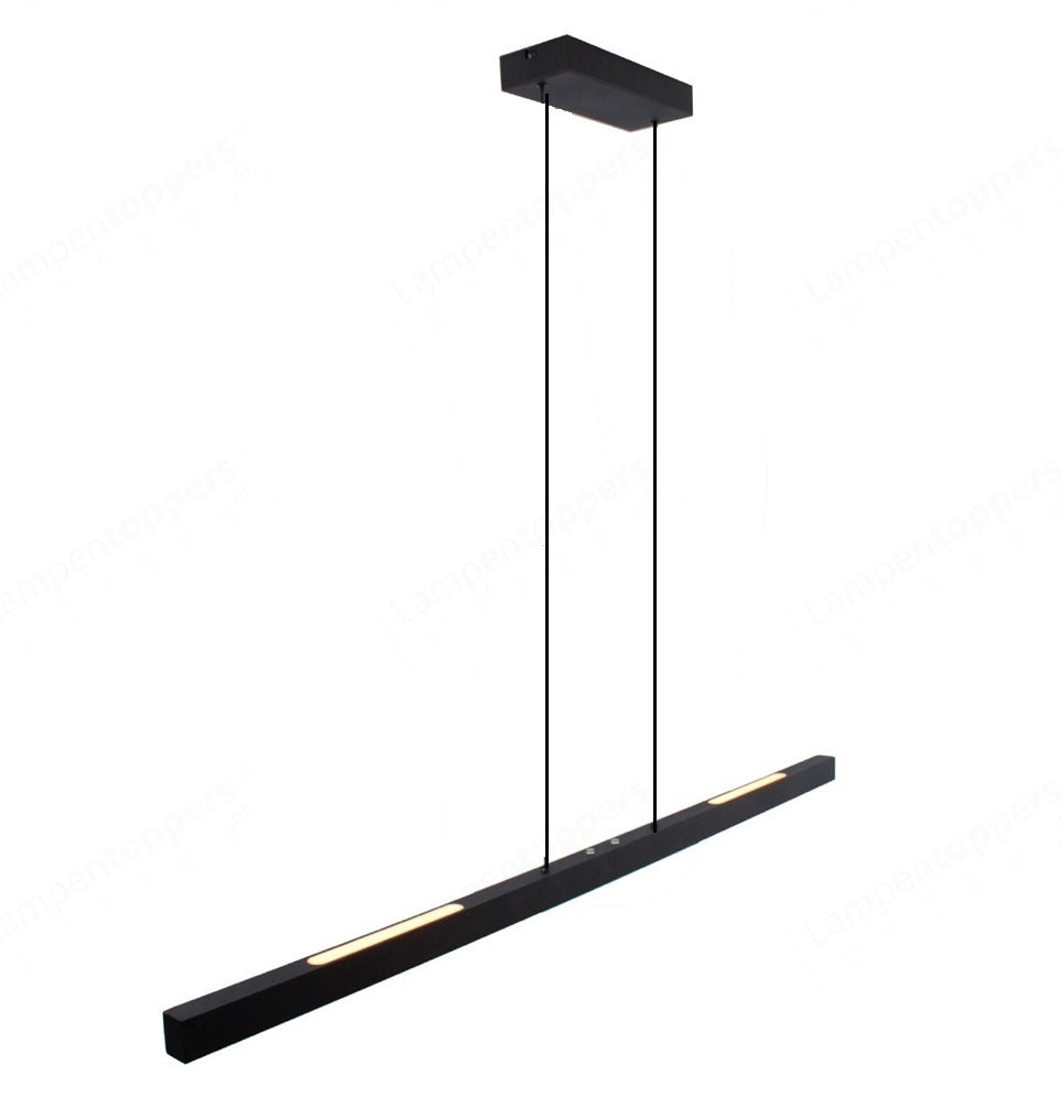 Freelight Hanglamp Traiano Zwart Up & DownLight Dimmer + Lichtkleur