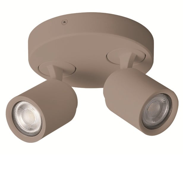 Freelight Spot Razza Crème 2 lichts  GU10 excl. Lichtbron