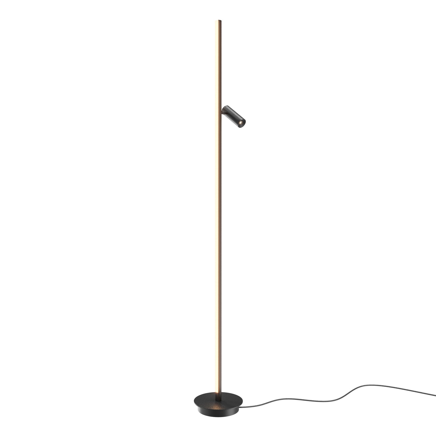 Maytoni - Vloerlamp Thin - Aluminium - Zwart