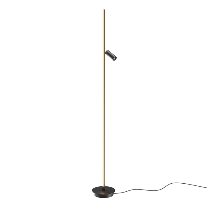 Maytoni - Vloerlamp Thin - Aluminium - Zwart