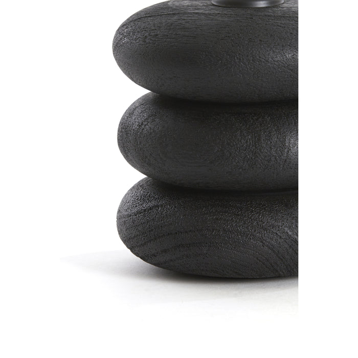 Light & Living - Lampvoet BUDONGO - Ø12x12cm - Zwart