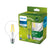 Philips Ultra Efficient LED lamp Globe Transparant - 60 W - E27 - Koelwit licht