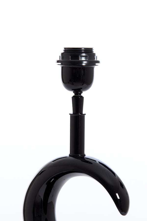 Light & Living - Lampvoet MAAN - 23x13x65cm - Zwart