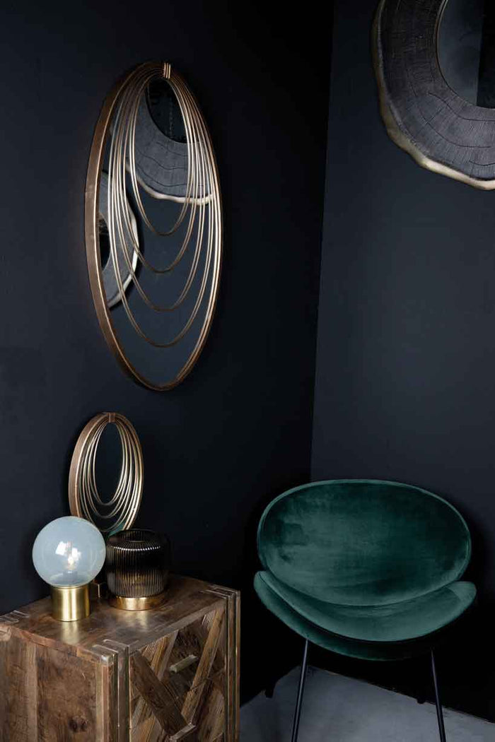 PTMD Bodin Tafellamp Bal LED - H21 x Ø15 cm - Glas - Wit