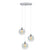 EGLO Ariscani 2 Hanglamp - E27 - Ø 42,5 cm - gekleurd glas - Chroom