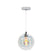 EGLO Ariscani 2 Hanglamp - E27 - Ø 20 cm - gekleurd glas - Chroom