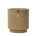 Capi Europe - Vaas cilinder Groove NL - 41x43 - Beige