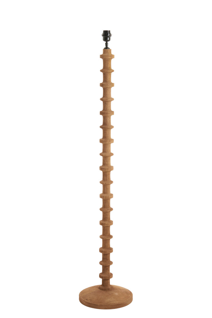 Light & Living - Vloerlamp CECILY - Ø30x135 cm - Bruin