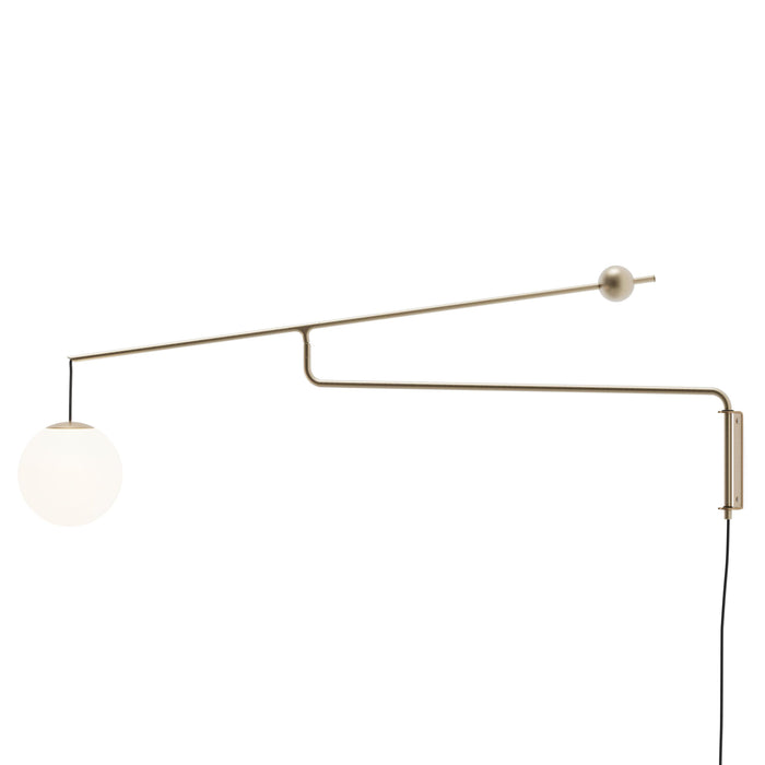 Malamata wandlamp messing