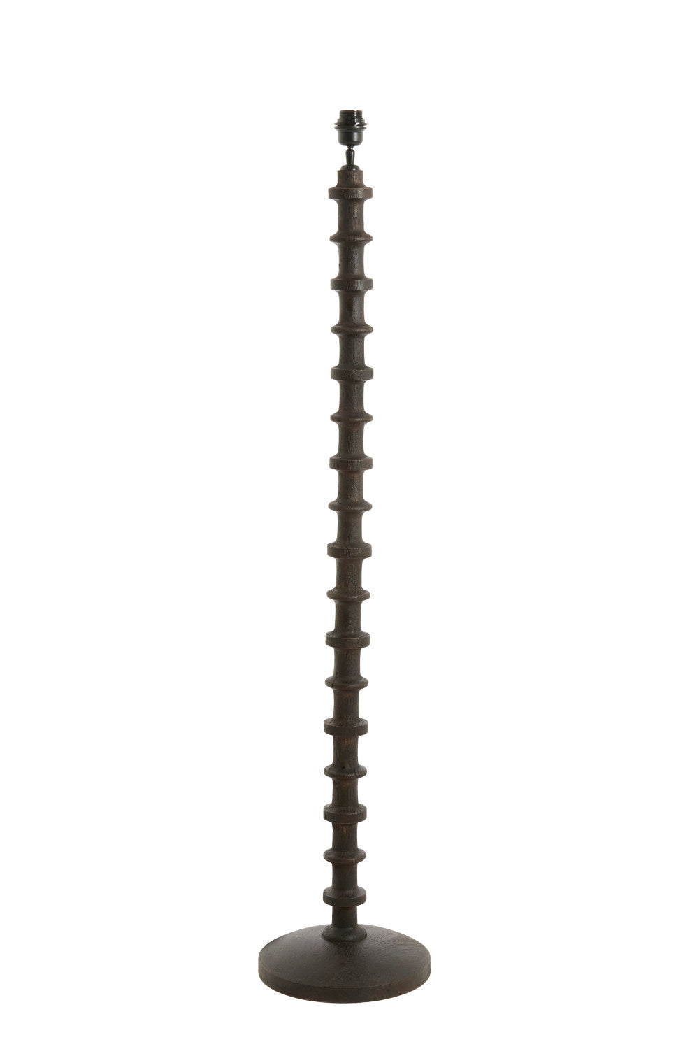 Light & Living - Vloerlamp CECILY - Ø30x135 cm - Donkerbruin