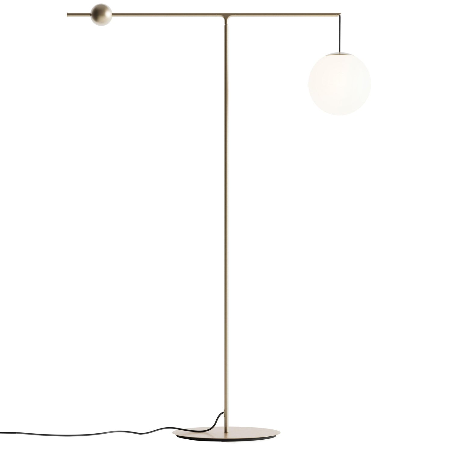 Malamata vloerlamp messing