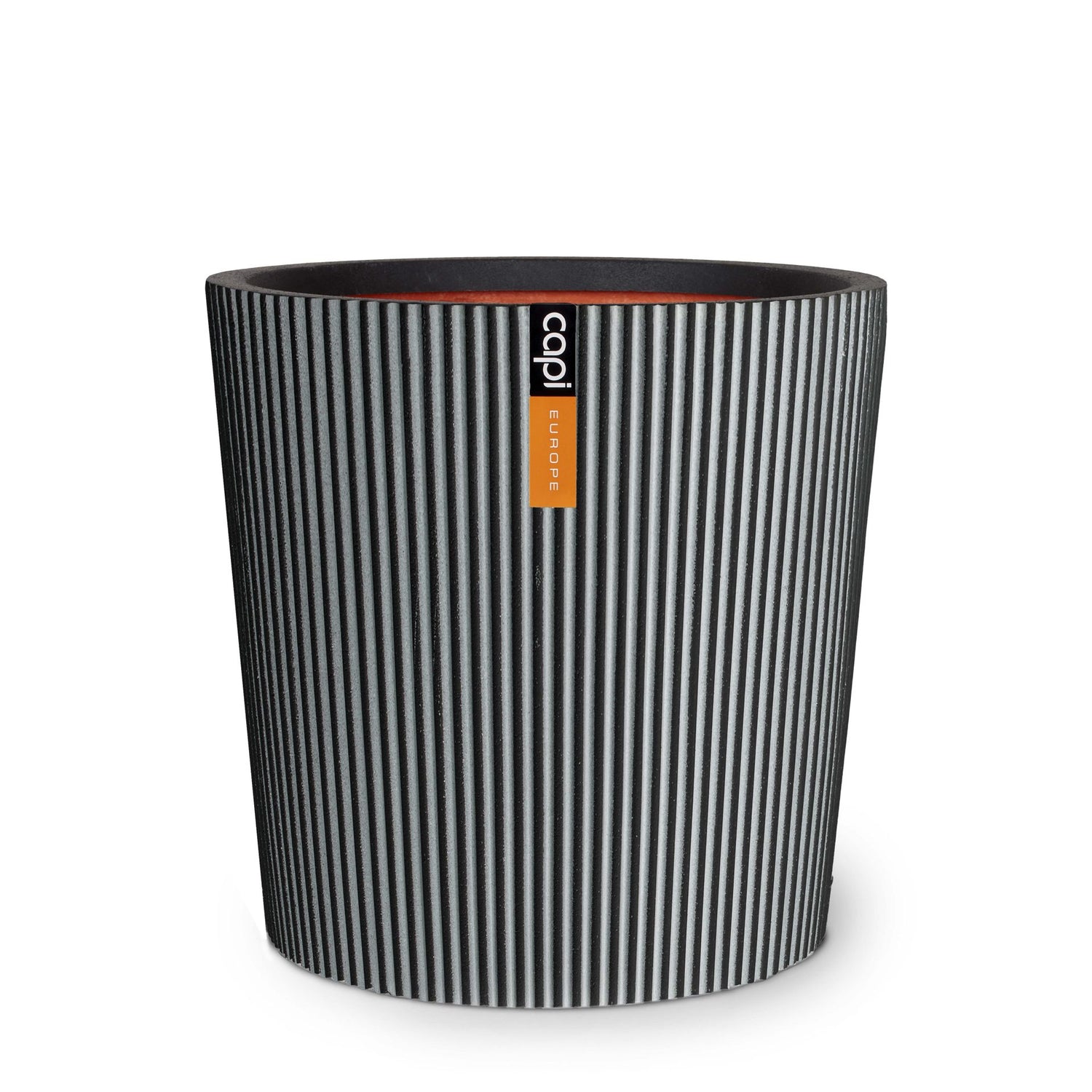 Capi Europe - Vaas conisch Groove NL - 36x34 - Antraciet