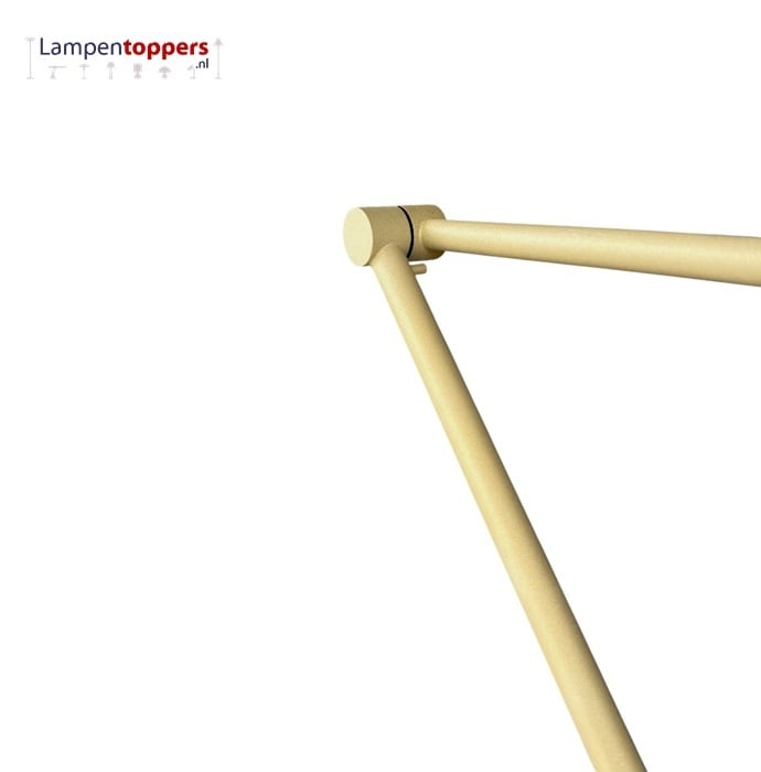 Freelight Vloerlamp Cugino Olijfgroen 2-Arm 6.2 Watt incl. Dimmer